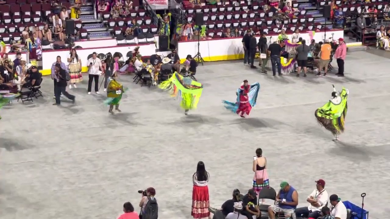 jr Women’s Fancyshawl 2022. Calgary Stampede Pow-Wow Grp 1