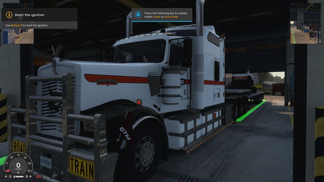 KENWORTH W900 - BOBCAT EXCAVATOR E60 6 TONNES