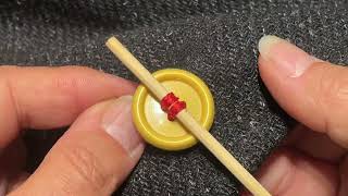 Sewing buttons full video