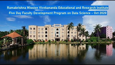 Data Science - RKMVERI FDP - Day 1, Session 2