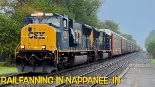 21 Trains In 12 Hours; Railfanning In Nappanee, IN