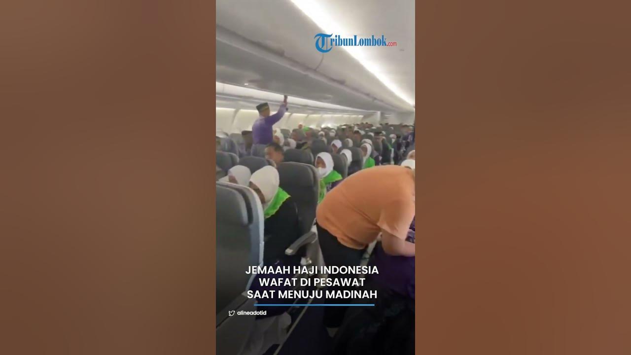 Viral Jemaah Haji Indonesia Meninggal Dunia di Pesawat saat Terbang Menuju Madinah