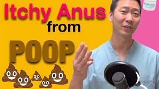 Itchy Anus From Poop? Treatment For Anal Butt Itching