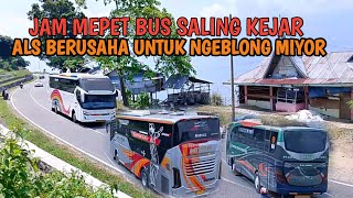 NGERI ❗ LIHAT BUS ALS BERUSAHA UNTUK NGEBLONG BUS DI KEMACETAN JEMBATAN OMBILIN ❗