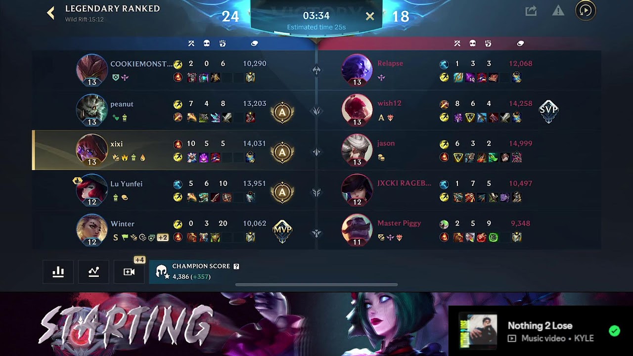 5000 POINTS RANK 1 LEGEND Q  3/7 | WILD RIFT