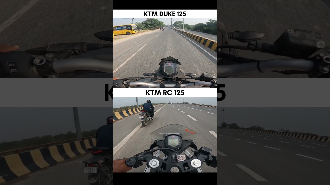 Duke 125 vs Rc 125 || 
