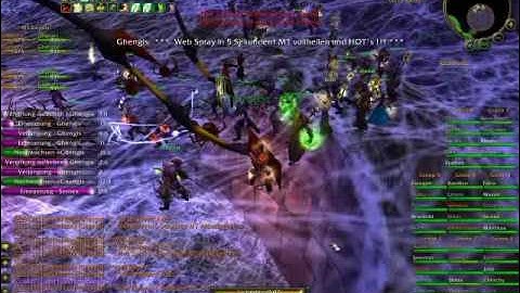 Nastrandir vs Maexxna - Naxxramas (World of Warcraft)