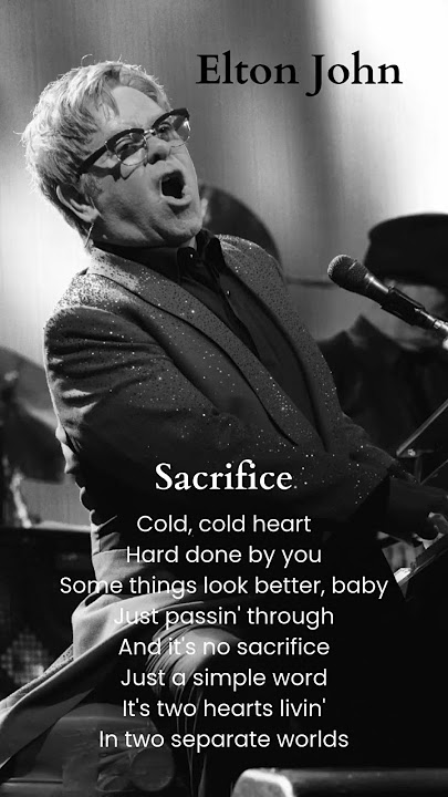 Sacrifice (TRADUÇÃO) - Elton John