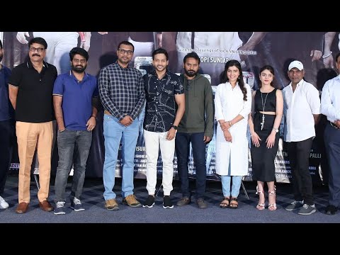 Geetha Sakshiga Trailer Launch Event | Aadarsh | Chitra Sukla | Anthony Mattipalli | Gopisundar TFPC
