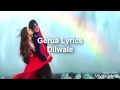 Gerua karaoke with female vocal