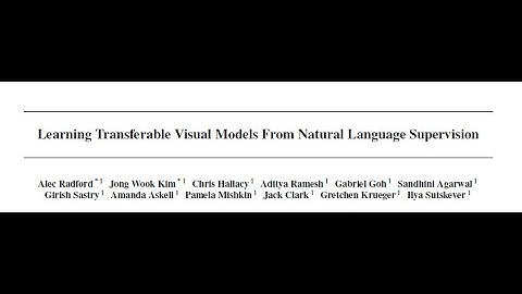 [review] CLIP Learning Transferable Visual Models From Natural Language Supervision - 1