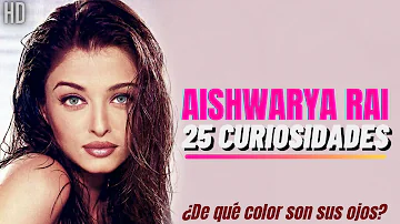 ¿De qué color son los ojos de Aishwarya?