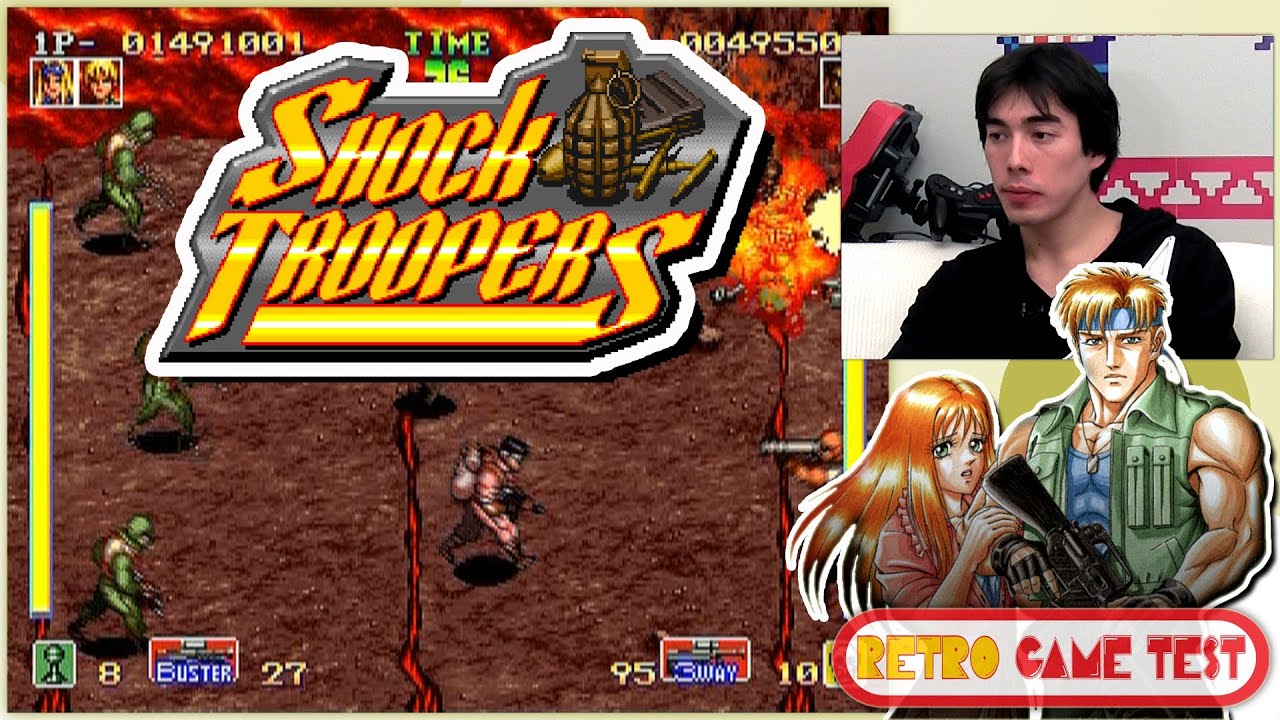 SHOCK TROOPERS - Cartouche MVS Neo Geo Originale - 100% Fonctionnelle