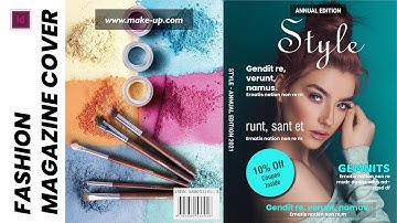 Create a Fashion Magazine Cover page in InDesign
