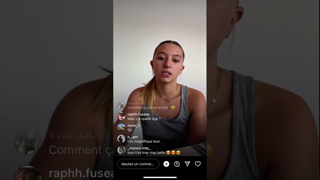 beautiful French girl smoking