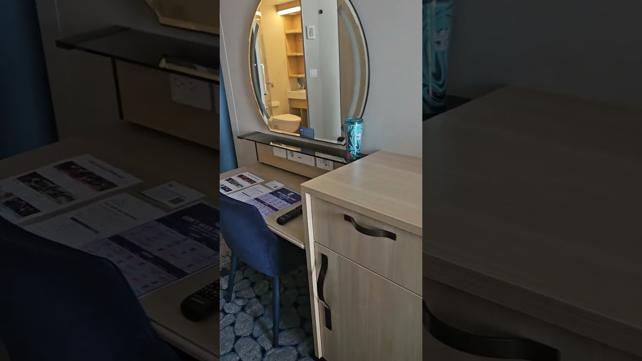 cabin tour Wonder of the Seas ocean view balcony 14544