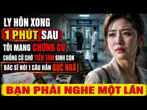 Ly Hôn Vừa Có Hiệu Lực Một Phút, Tôi Lặng Lẽ Mang Theo Mọi Chứng Cứ Bay Sang Mỹ, Chồng Cũ Hí Hửng...