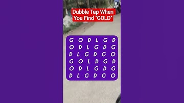 Find The Word 👉 GOLD #brainteaser#puzzle #search #find #braintest #ytshort #shorts #shortvideo