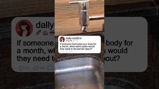 Celebrity lf someone borrowed your body fora month, what weird quirks would they #story #reddit #storytime Net Worth