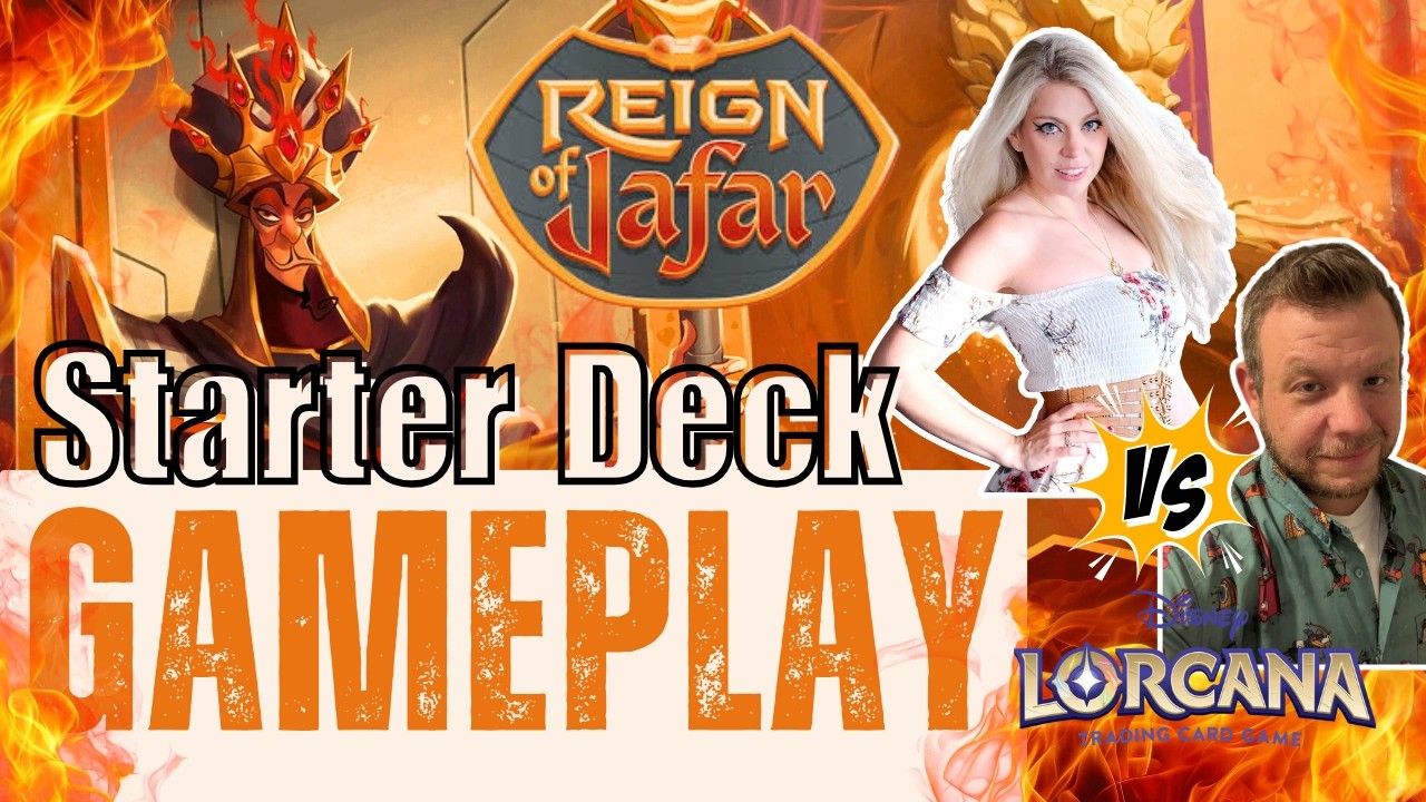 lorcana reign of jafar starter deck Lorcana - Reign of Jafar - Set 8