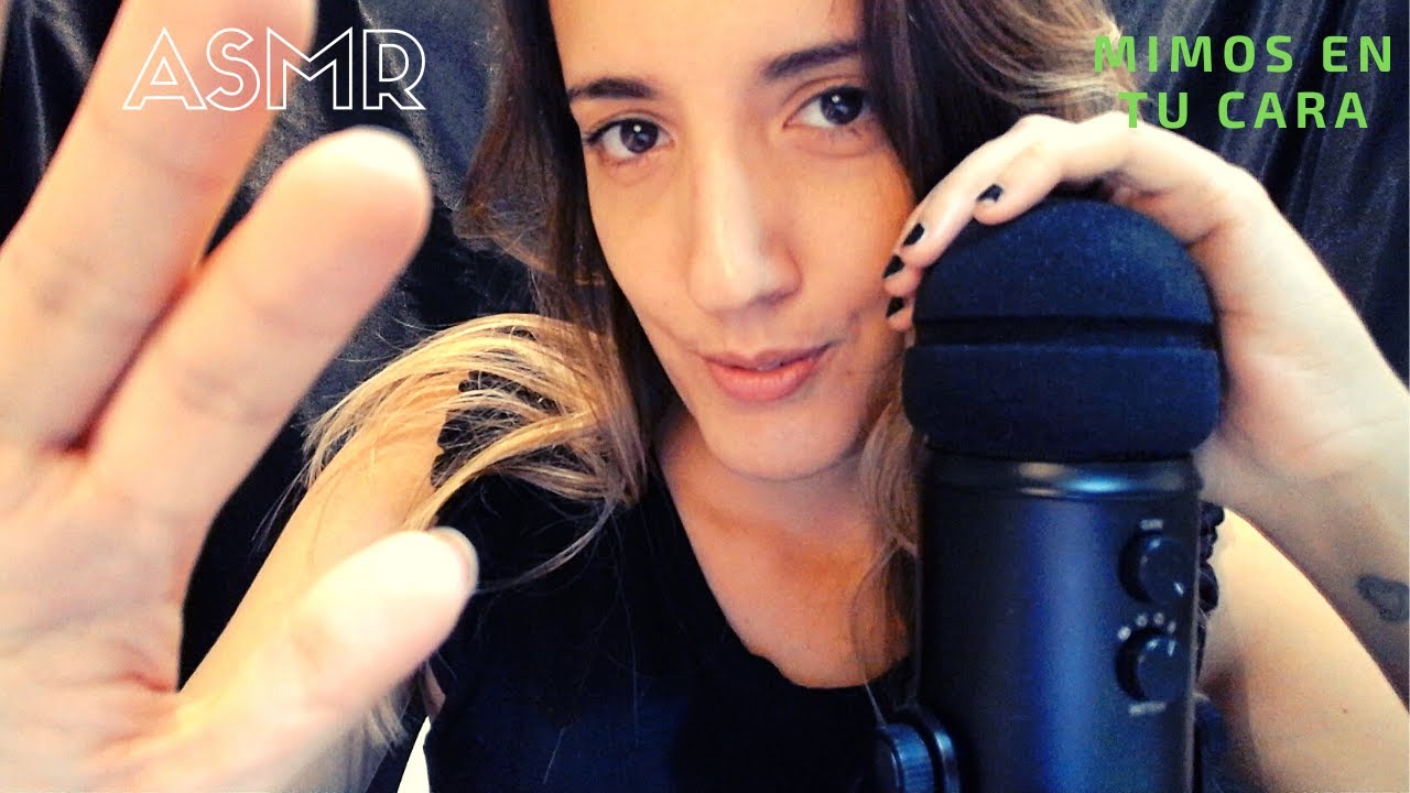 ASMR español - Masaje Facial Para Dormir - Soft spoken