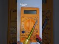 how to check an voltage using multimeter|| multimeter #shorts #sbelectricalschool
