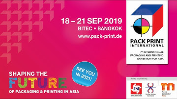 PACK PRINT INTERNATIONAL 2019 ( OFFICIAL VIDEO ) By the Organizer