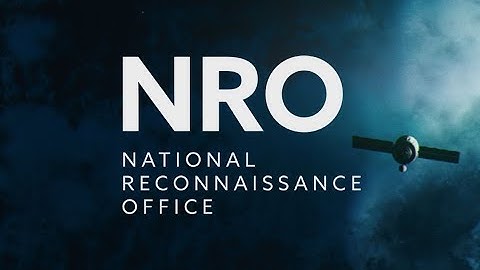Welcome to the National Reconnaissance Office (NRO)