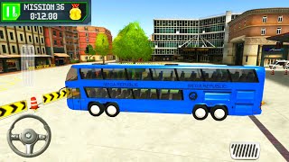 Mega Bus Parking & Driving On Station Simulator - 5 Types Of Buses - Android Gameplay screenshot 4