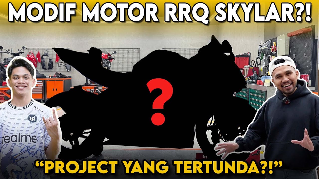 MODIF-IN MOTOR RRQ SKYLAR‼️ AUTO BIKIN ORANG PATAH LEHER⁉️