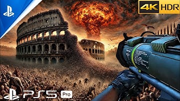 ZOMBIE ATTACK ON ITALY (PS5 PRO) Realistic Ultra Graphics Gameplay [4K 60FPS HDR]