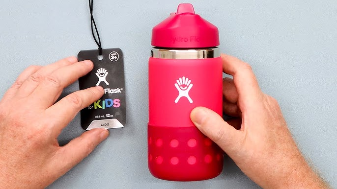 Hydro Flask Kids Wide Mouth Straw Lid - Review & Test 