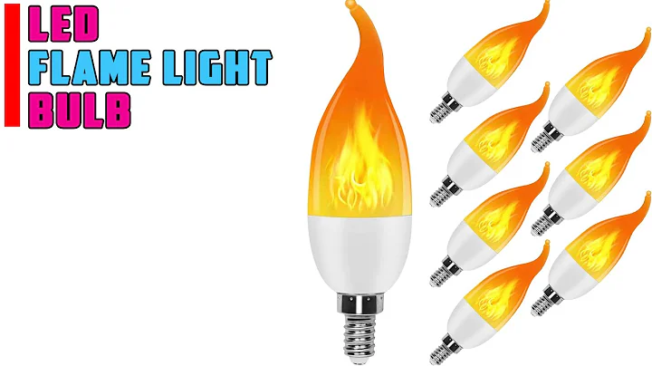 TOP 5 Best LED Flame Light Bulb 2025 | These Flame Bulbs Changed My Entire Vibe