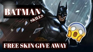 Batman skills AOV...FREE SKIN GIVEAWAY screenshot 5
