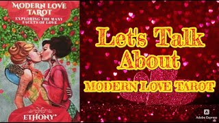 Modern Love Tarot by @Ethony💖 Review + LOVE READING💖