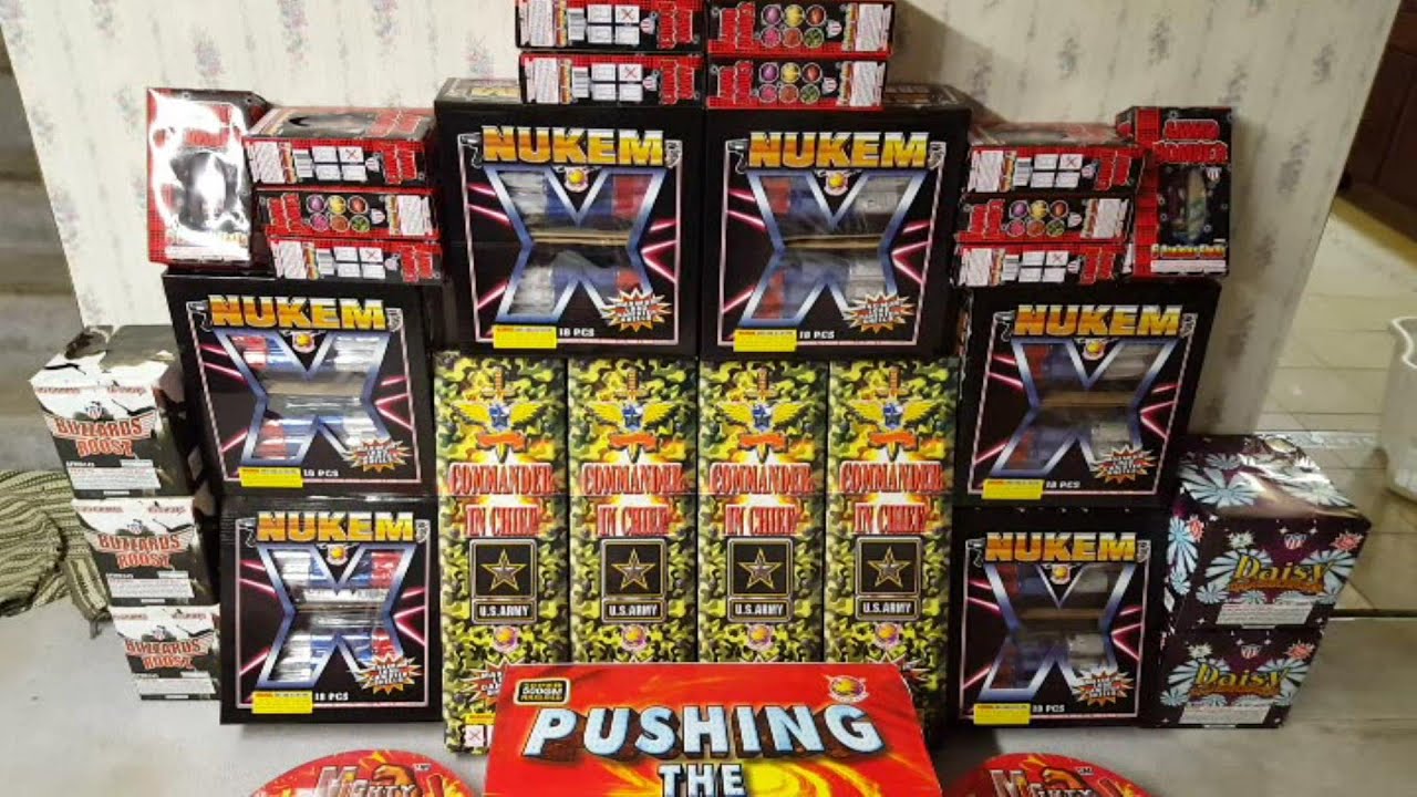 July 4th, 2016 Firework Stash Update: (Part 1) - WF Boom Order (The Beginning)