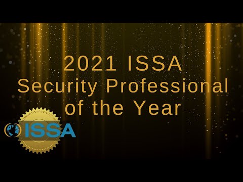 ISSA 2021 Security Professional of the Year