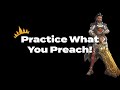 Practice What You Preach 💎🎮 (Gems &amp; Gaming)