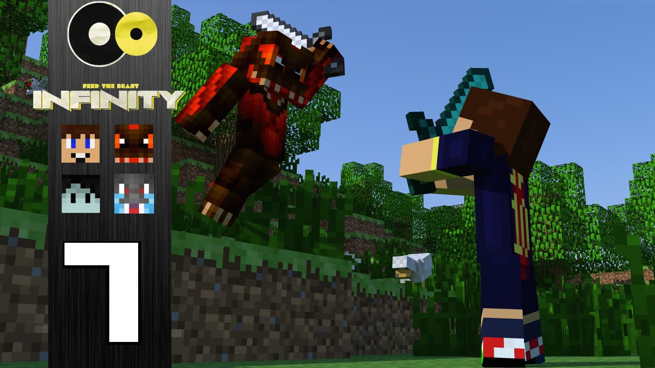 Infinity FTB Minecraft with Friends EP07: I GOT REKT - YouTube