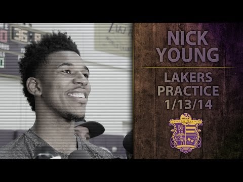 Lakers Practice: Nick Young Has Message For The Fans