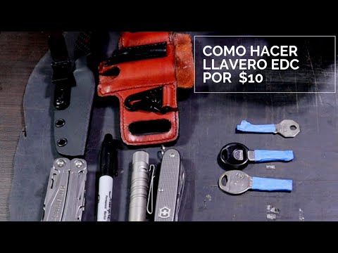 El Mejor Llavero EDC Super Facil Menos De $10 DIY