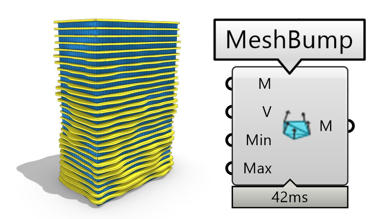 Grasshopper Rhino Parametric Facade - YouTube