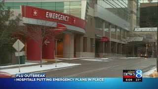 Hospitals putting emergency plans in place