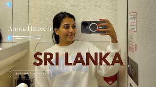 Going back to Sri Lanka  | Annual Leave