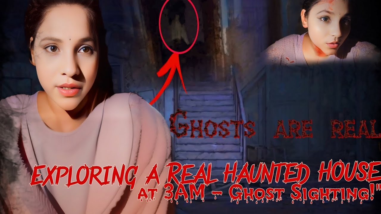 Exploring a Real Haunted House at 3AM Ghost Sighting! YouTube
