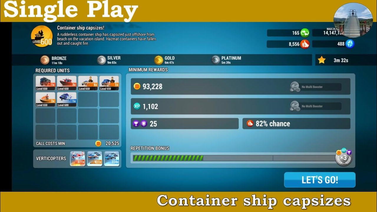 Single_Container ship capsizes 컨테이너선 전복 #games #emhq #emergencyhq - YouTube