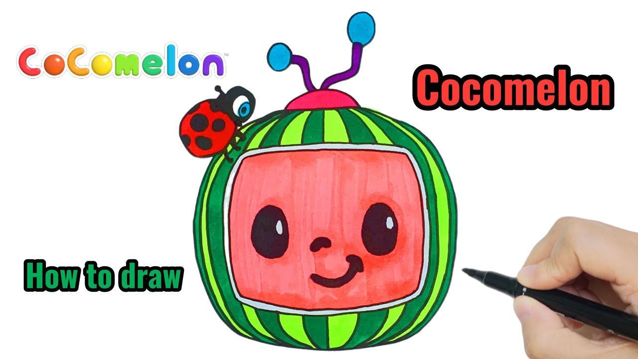 How to Draw Cocomelon Step by Step - YouTube