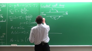 Lecture 12 (2018) HD: Heat Transfer by Prof Josua Meyer