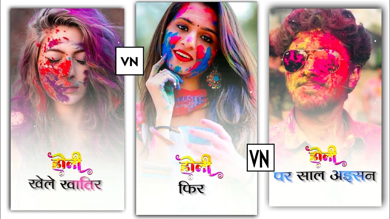 Left Right Holi Status Editing 2023 |Vn Video Editor | Holi Status Kaise Banaye Vn App Se