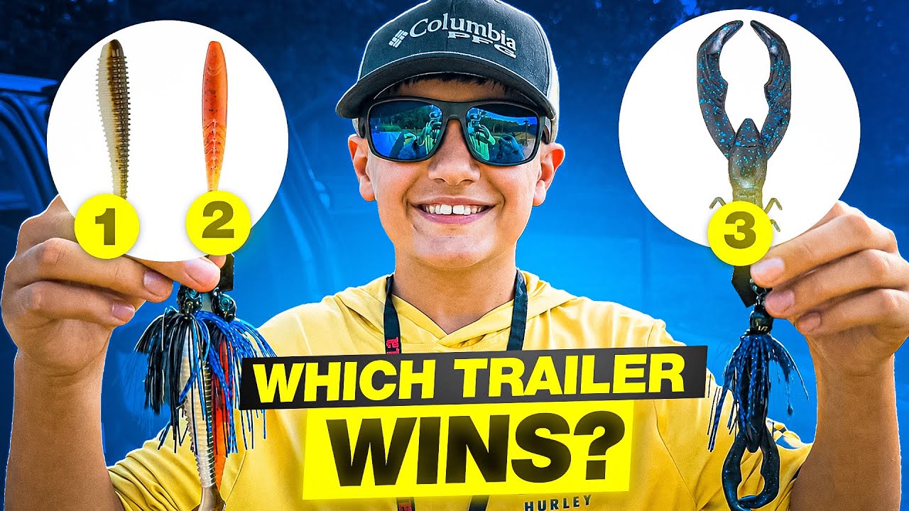 I Tested 3 Trailers on the Most Popular Summer Bait From a Kayak